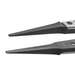 ESD Plastic Tip Tweezers, Style 242, Carbon PEEK Tips A242CP, Fine, 5.1"